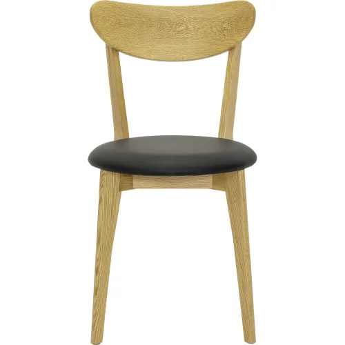 LIVIQUE, Stuhl Laira Holz 50 cm - Farbe: natur - Material: Eiche - Stuhl