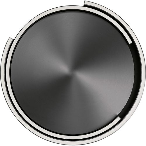 Designer-Deckenlampe Bankamp Rings anthrazit matt D 40 cm - Farbe: Aluminium eloxiert - LED - Lichtfarbe: Extra warmweiss - Material: Aluminium/Stahl