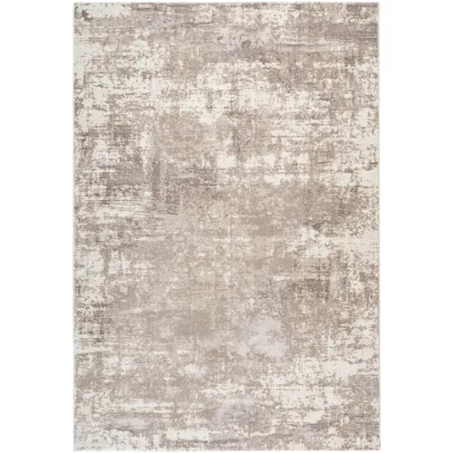 LIVIQUE, Teppich Paris Braun/Grau Kunststoff/Polyester 170 cm 120 cm - Farbe: taupe - Material: Polyester/Polypropylen - Teppich