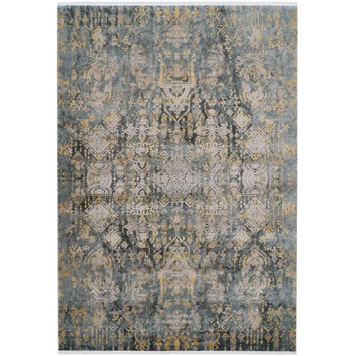 Teppich Orsay Grau/Silber Kunststoff 230 cm 160 cm - Material: Acryl - Teppich