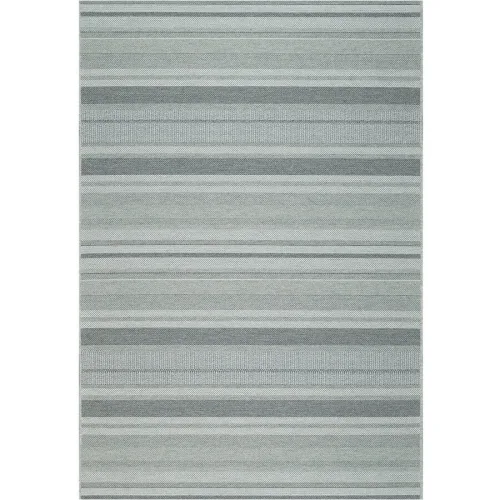 Teppich Nordic Grau/Silber Wolle 150 cm 80 cm - Material: Schurwolle - Teppich