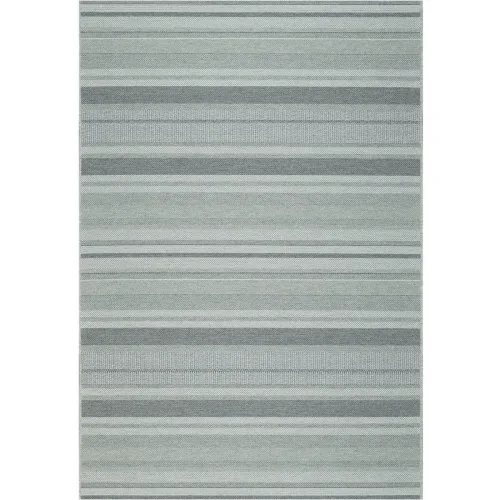 LIVIQUE, Teppich Nordic Grau/Silber Wolle 150 cm 80 cm - Material: Schurwolle - Teppich