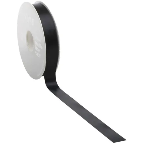 Vivant Geschenkband Office Schwarz Polyester 1.6 mm - Geschenkband