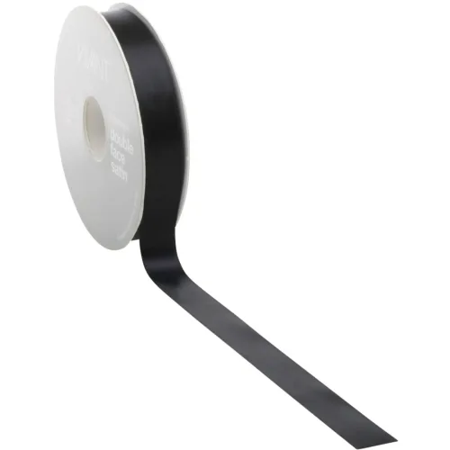 Vivant, Vivant Geschenkband Office Schwarz Polyester 1.6 mm - Geschenkband