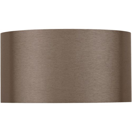 Wandlampe Pure Braun Aluminium/Stahl 15 cm 8 cm - LED - Lichtfarbe: Extra warmweiss - Wandlampe- LED Energiesparlampe