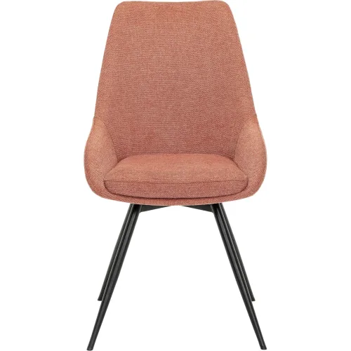 LIVIQUE, Stuhl Eden Flex Orange Polyester 50 cm Drehbar - Stuhl