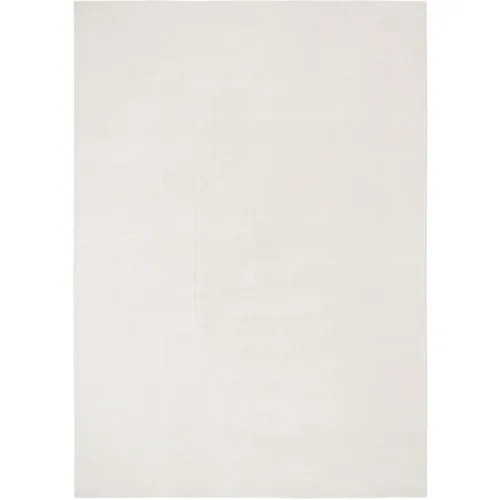 LIVIQUE, Teppich Geometric Maze Weiss Wolle 170 cm 240 cm - Teppich