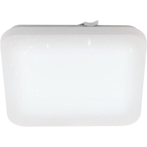 Eglo Deckenlampe Frania-S Weiss Stahl 33 cm 7 cm - LED - Lichtfarbe: Helles Neutralweiss - Deckenlampe- LED Energiesparlampe