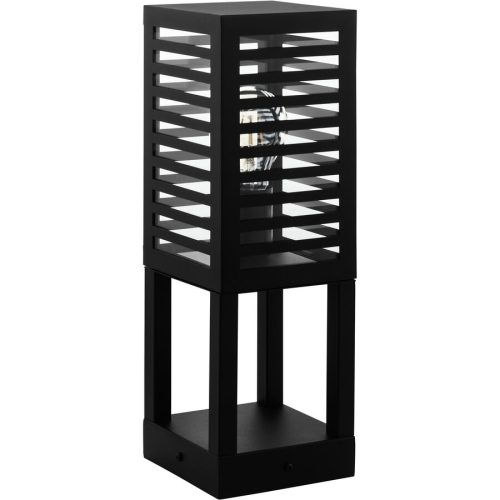 Eglo Stehlampe aussen Alamonte 3 Schwarz Aluminium/Stahl 15 cm 45 cm - Stehlampe aussen