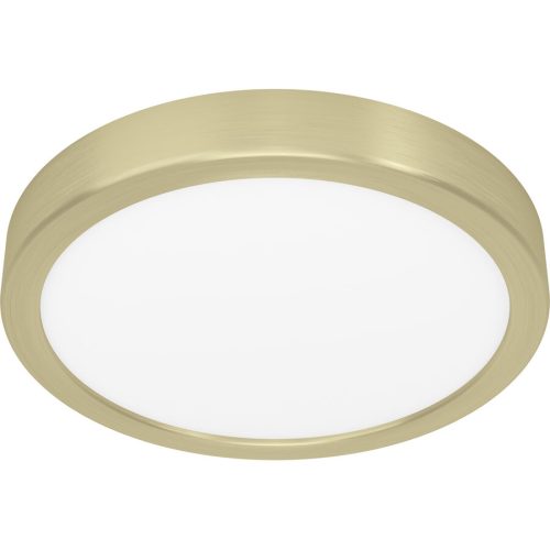 Eglo Deckenlampe Fueva 5 Stahl 2.8 cm - Farbe: messing gebürstet/smoky - LED - Lichtfarbe: Warmweiss - Deckenlampe- LED Energiesparlampe