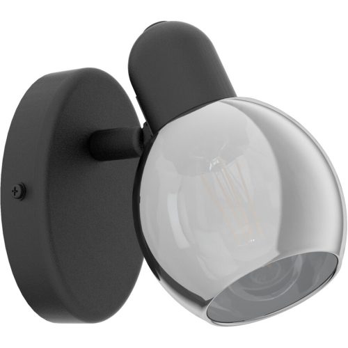 Eglo Spot Pollica Schwarz Stahl 10.5 cm - Spot