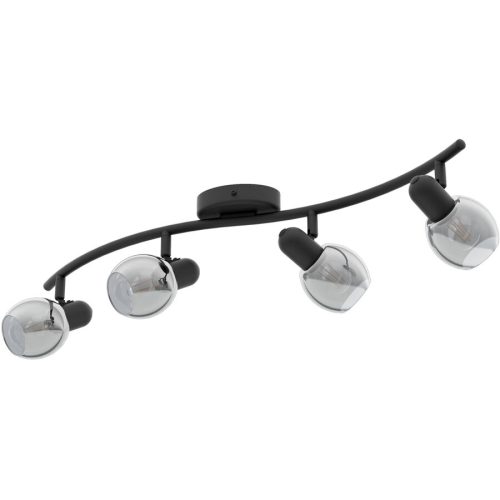 Eglo Spot Pollica Schwarz Stahl 22 cm - Spot