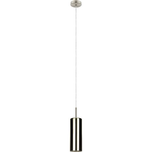 Eglo Pendellampe Selvino Grau Stahl 110 cm - Farbe: Nickel matt - Pendellampe