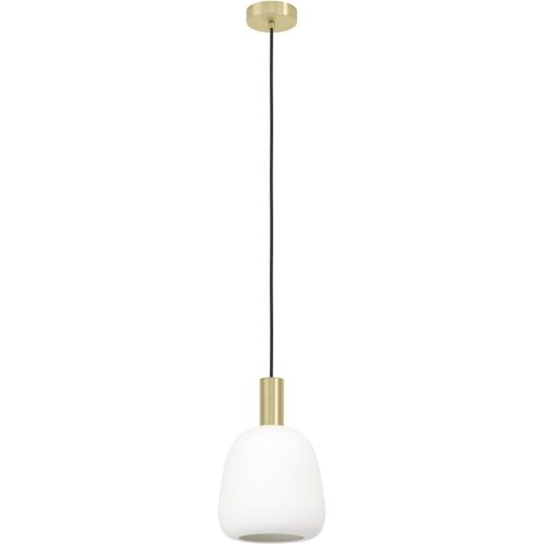 Eglo Pendellampe Manzanares Stahl 110 cm - Farbe: messing gebürstet/smoky - Pendellampe