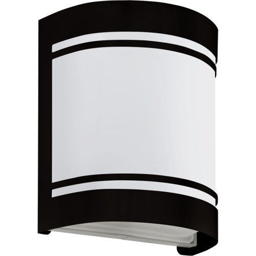 Eglo Wandlampe aussen Cerno Schwarz Stahl verzinkt 16.5 cm - Wandlampe aussen
