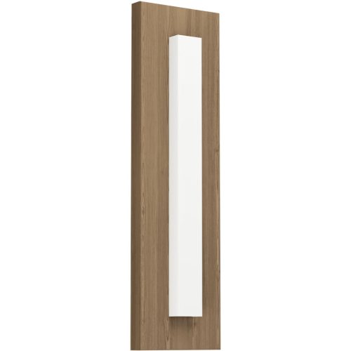 Eglo Wandlampe aussen Bitetto Braun Stahl 43 cm - LED - Lichtfarbe: Warmweiss - Wandlampe aussen- LED Energiesparlampe