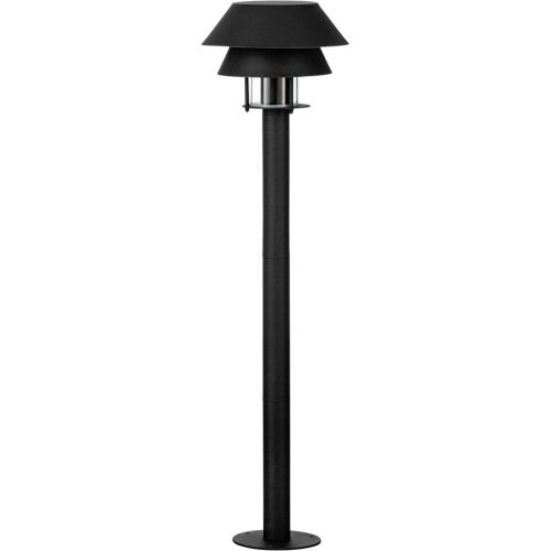 Eglo Stehlampe aussen Chiappera Schwarz/Weiss Stahl 80 cm - Stehlampe aussen