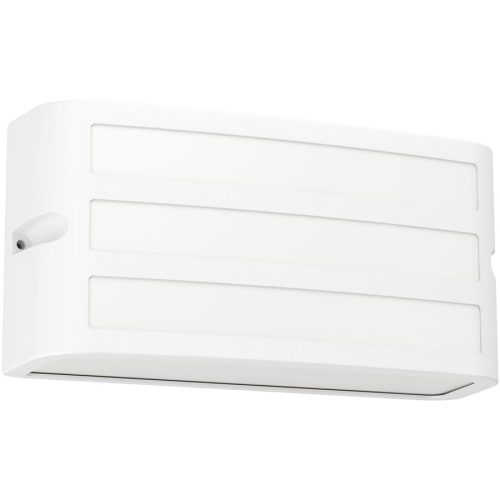 Eglo Wandlampe aussen Camarda Weiss Aluminium 11 cm - Wandlampe aussen