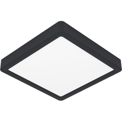 Eglo Deckenlampe Fueva 5 Schwarz Stahl 21 cm 2.8 cm - LED - Lichtfarbe: Warmweiss - Deckenlampe- LED Energiesparlampe