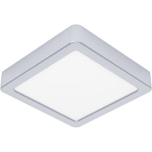 Eglo Deckenlampe Fueva 5 Grau Stahl 16 cm 2.8 cm - Farbe: chrom - LED - Lichtfarbe: Warmweiss - Deckenlampe- LED Energiesparlampe
