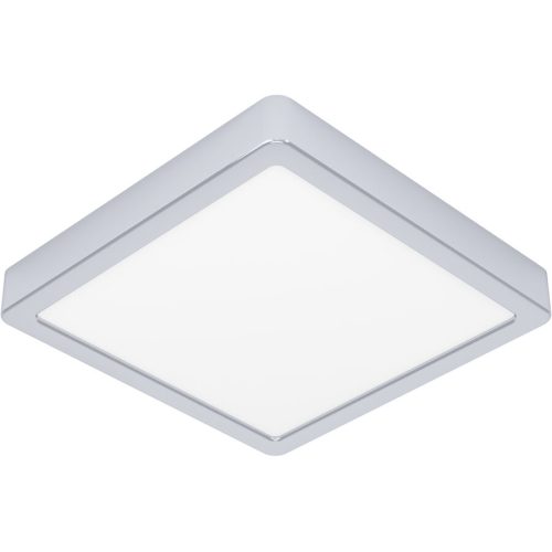 Eglo Deckenlampe Fueva 5 Grau Stahl 21 cm 2.8 cm - Farbe: chrom - LED - Lichtfarbe: Warmweiss - Deckenlampe- LED Energiesparlampe