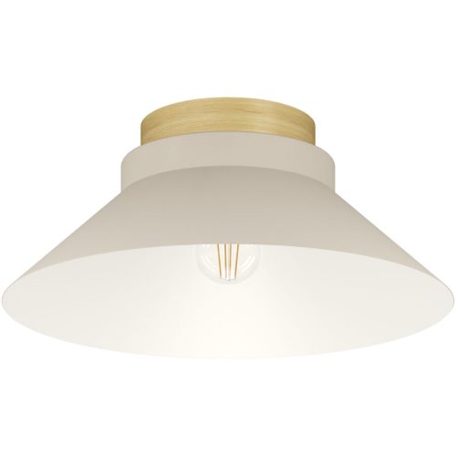 Eglo Deckenlampe Moharras Braun Holz 16 cm - Deckenlampe