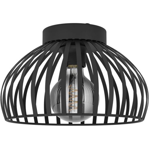 Eglo Deckenlampe Mogano 3 Schwarz Stahl 18 cm - Deckenlampe