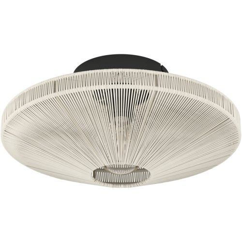 Eglo Deckenlampe Midsumer Schwarz Stahl 17.5 cm - Deckenlampe