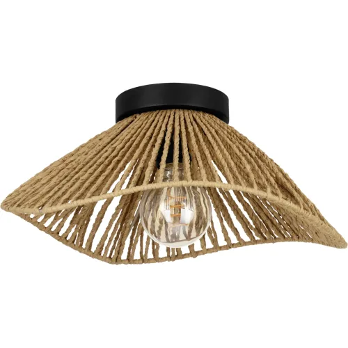 Eglo, Eglo Deckenlampe Lavister Schwarz Stahl 17.5 cm - Deckenlampe