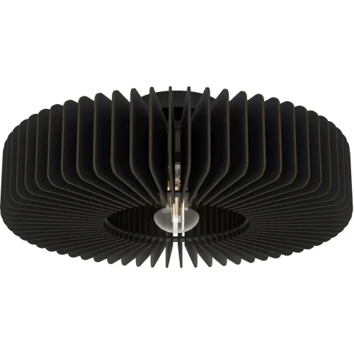 Eglo, Eglo Deckenlampe Palombaia Schwarz Stahl 17.5 cm - Deckenlampe