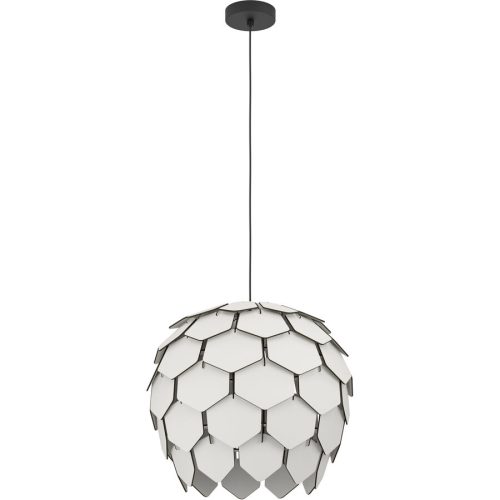 Eglo Pendellampe Mattanza Schwarz Stahl 246.5 cm - Pendellampe