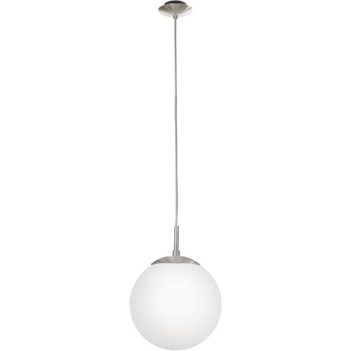 Eglo Pendellampe Rondo Grau Stahl 110 cm - Farbe: Nickel matt - Pendellampe