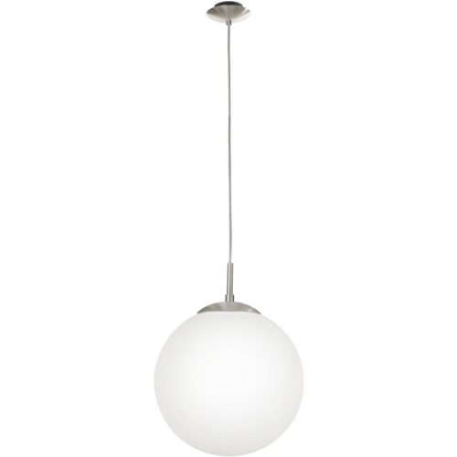 Eglo Pendellampe Rondo Grau Stahl 110 cm - Farbe: Nickel matt - Pendellampe