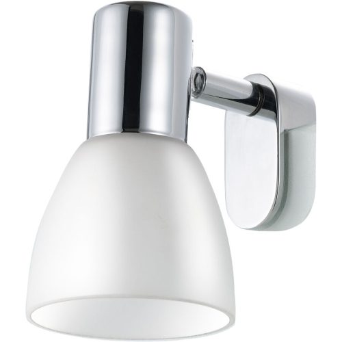 Eglo Wandlampe Sticker Grau Stahl 11.5 cm - Farbe: chrom - Wandlampe