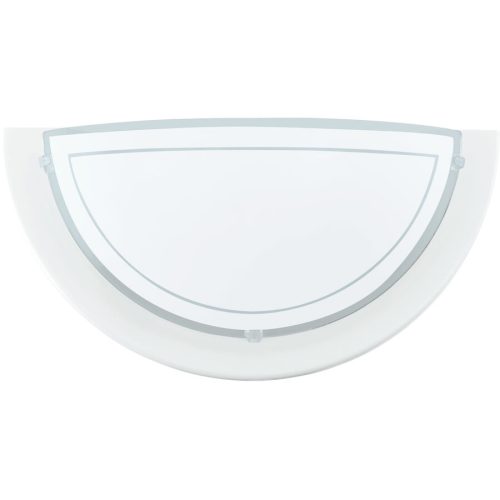 Eglo Wandlampe Planet 1 Weiss Stahl 14.5 cm - Wandlampe