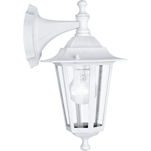 Eglo Wandlampe aussen Laterna 5 Weiss Aluminium 35 cm - Material: Aluguss - Wandlampe aussen