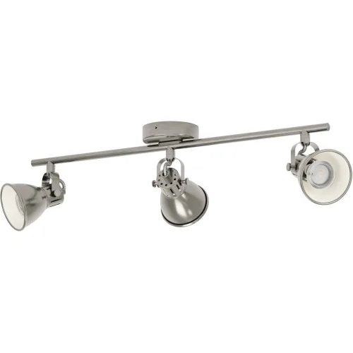 Eglo, Eglo Spot Seras Grau Stahl 6.5 cm - Farbe: Nickel antik - Spot