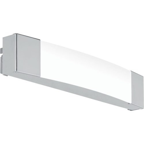 Eglo Wandlampe Siderno Grau Stahl 6 cm - Farbe: chrom - LED - Lichtfarbe: Helles Neutralweiss - Wandlampe- LED Energiesparlampe