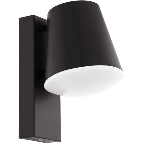 Eglo Wandlampe aussen Caldiero Grau Stahl verzinkt 24 cm - Farbe: anthrazit - Wandlampe aussen