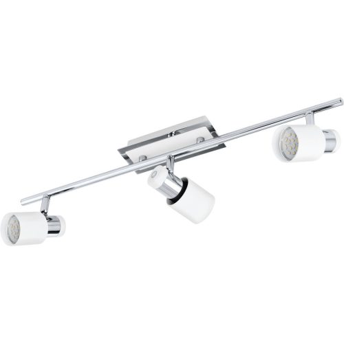 Eglo Spot Davida Weiss/Grau Stahl 7 cm - Farbe: chrom/weiss - Spot
