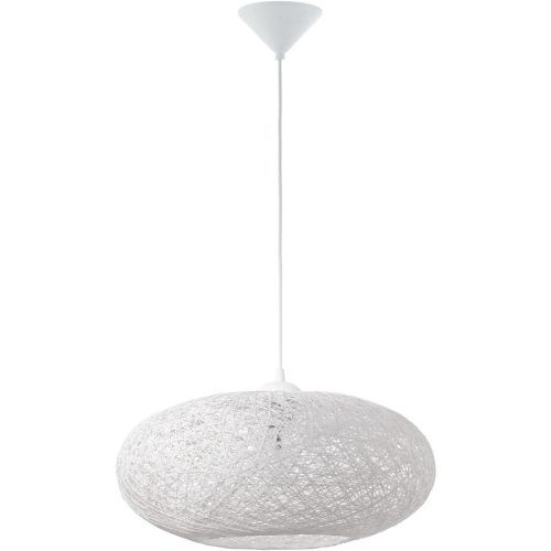 Eglo Pendellampe Campilo Weiss Kunststoff 110 cm - Pendellampe