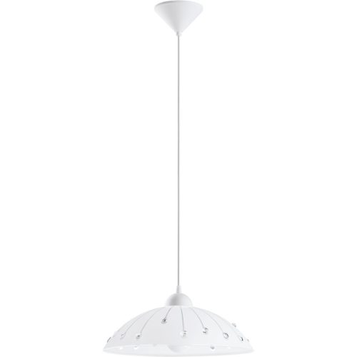 Eglo Pendellampe Vetro Weiss Kunststoff 110 cm - Pendellampe
