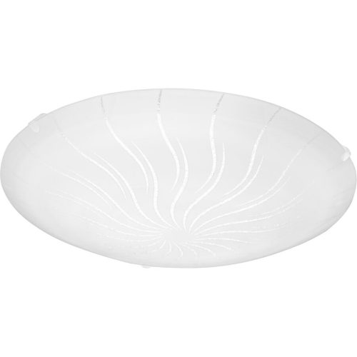 Eglo Deckenlampe Margitta 1 Weiss Stahl 9.5 cm - LED - Lichtfarbe: Warmweiss - Deckenlampe- LED Energiesparlampe