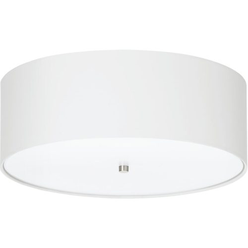 Eglo Deckenlampe Pasteri Grau Stahl 19.5 cm - Farbe: Nickel matt - Deckenlampe