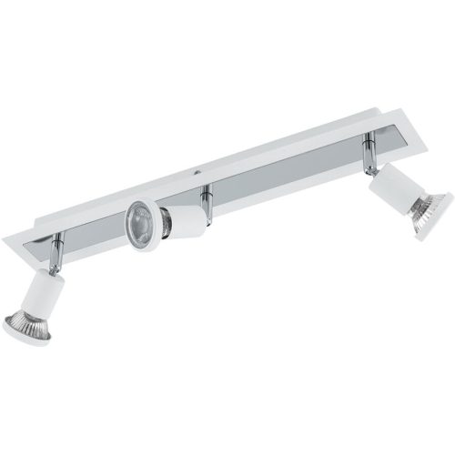 Eglo Spot Sarria Weiss/Grau Stahl 7 cm - Farbe: weiss/chrom - Spot
