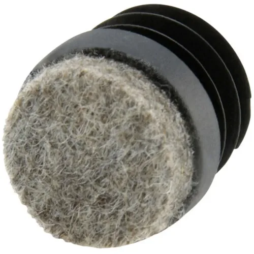 PLUG Schwarz Filz - Material: Wollfilz