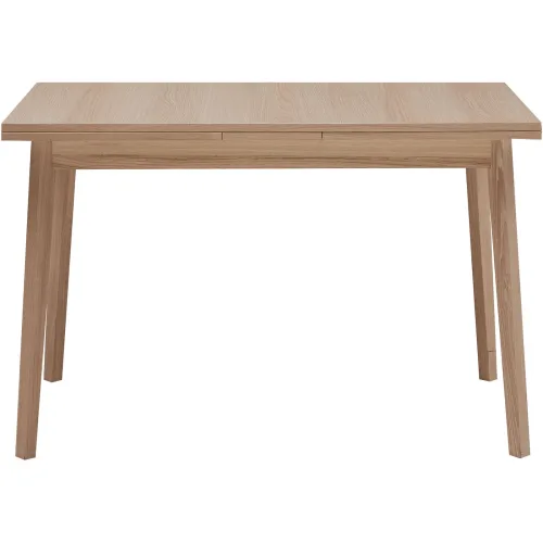LIVIQUE, Esstisch Sinthya Braun Holz/MDF 120 cm - Farbe: eiche - Material: Eiche, Melamin - Esstisch