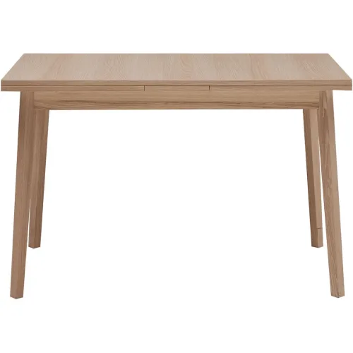 Esstisch Sinthya Braun Holz/MDF 120 cm - Farbe: eiche - Material: Eiche, Melamin - Esstisch