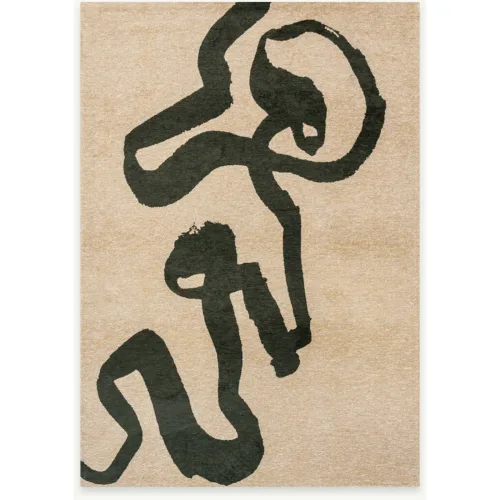 LIVIQUE, Teppich Garden Spirit Grün Polyester 140 cm 200 cm - Teppich