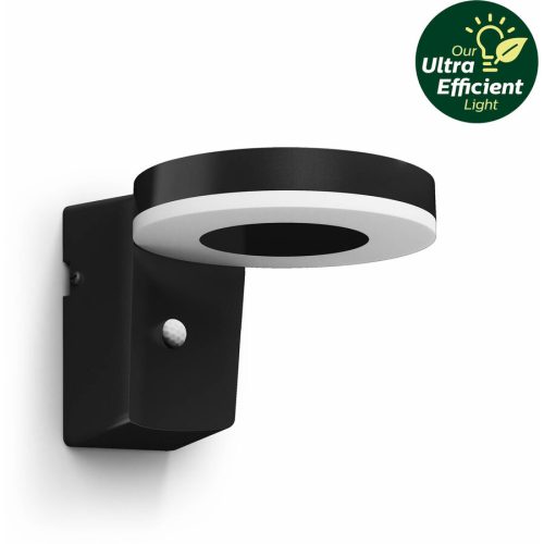 Philips LED, Philips LED Zonal 8720169265769 Solar-Außenwandleuchte mit Bewegungsmelder LED LED 1.3 W Schwarz